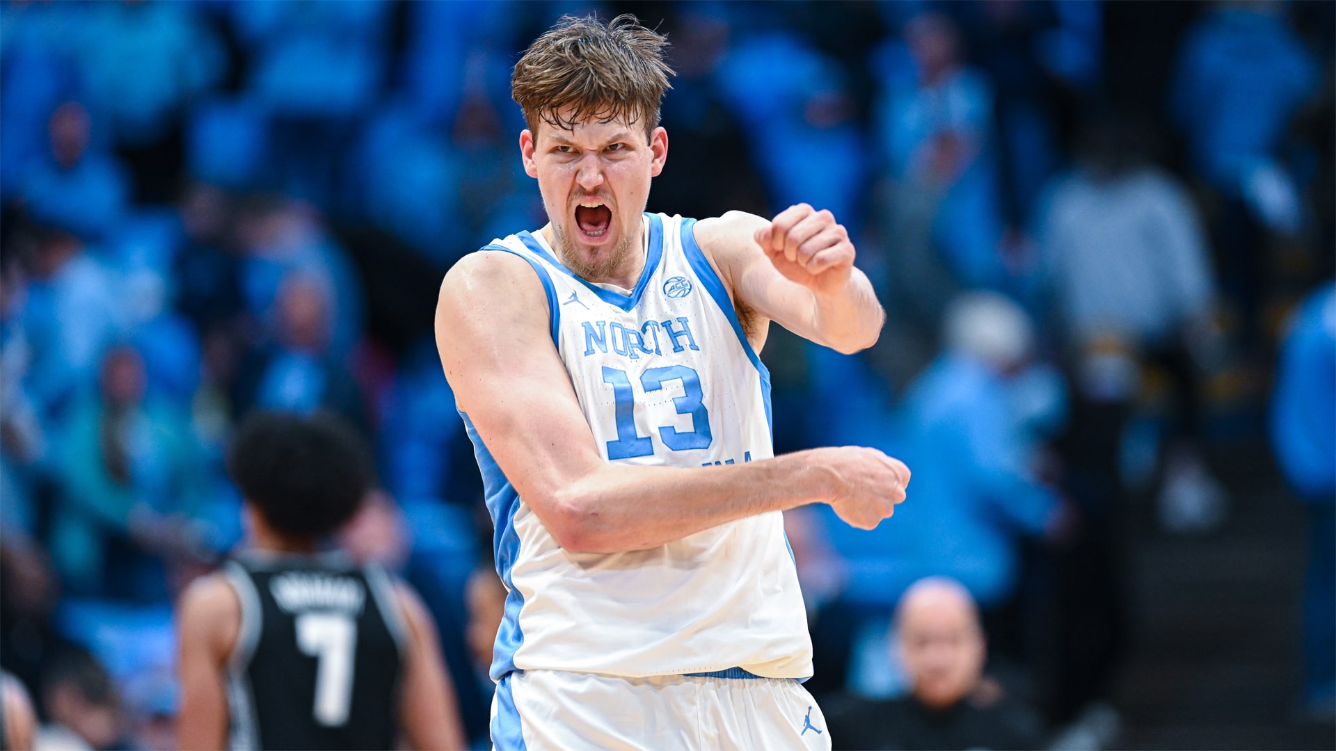 Henri Veesaar vs. Georgetown in the Smith Center, December 7, 2025